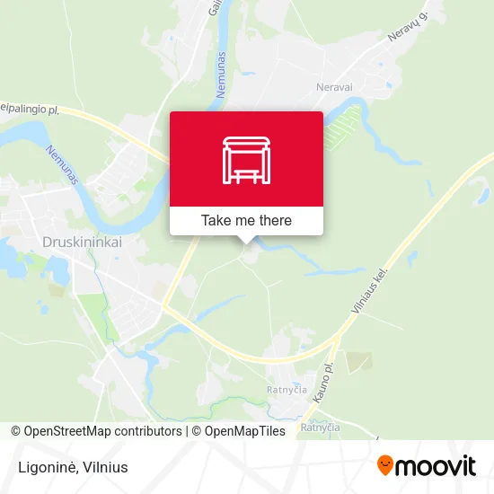 Карта Ligoninė