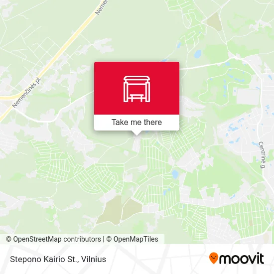 Stepono Kairio St. map