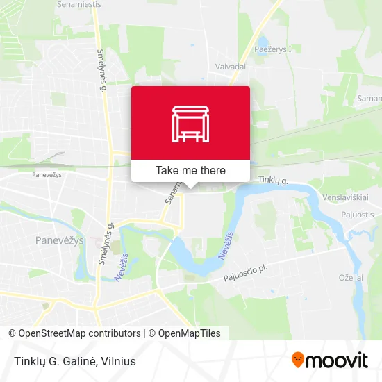 Tinklų G. Galinė map