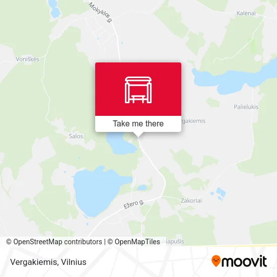 Карта Vergakiemis