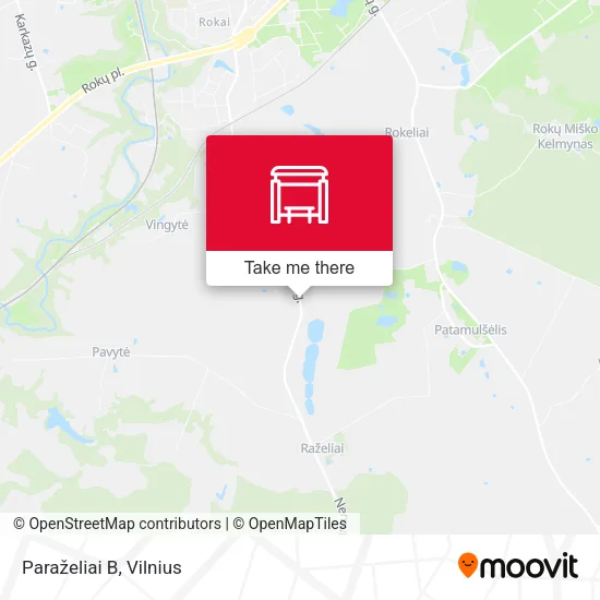 Карта Paraželiai B