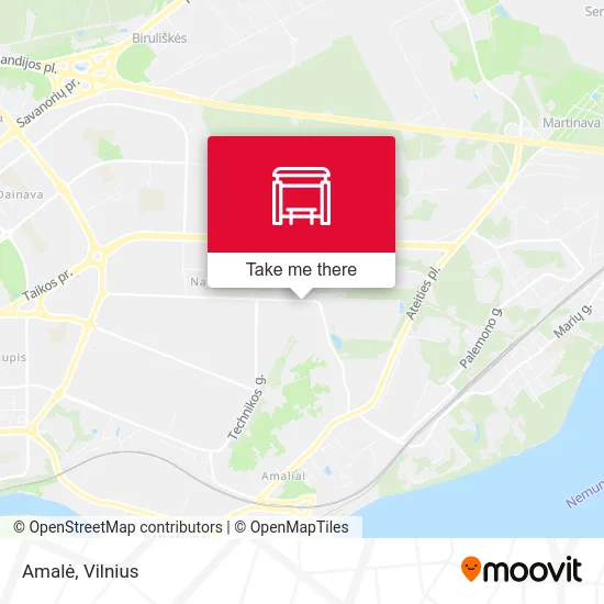 Карта Amalė