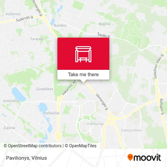 Pavilionys map