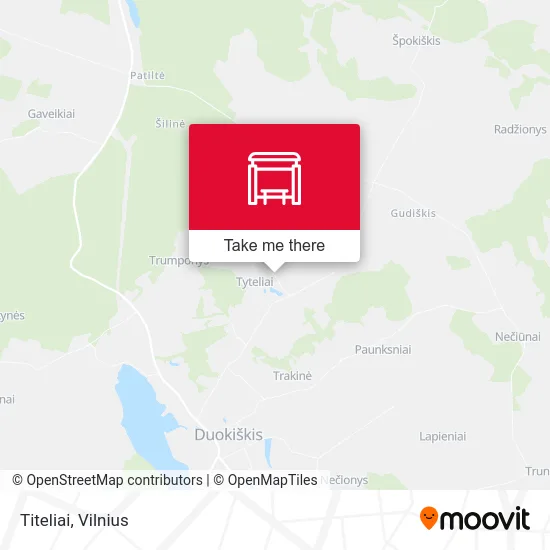 Titeliai map