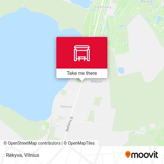 Карта Rėkyva