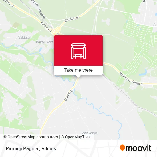 Карта Pirmieji Pagiriai
