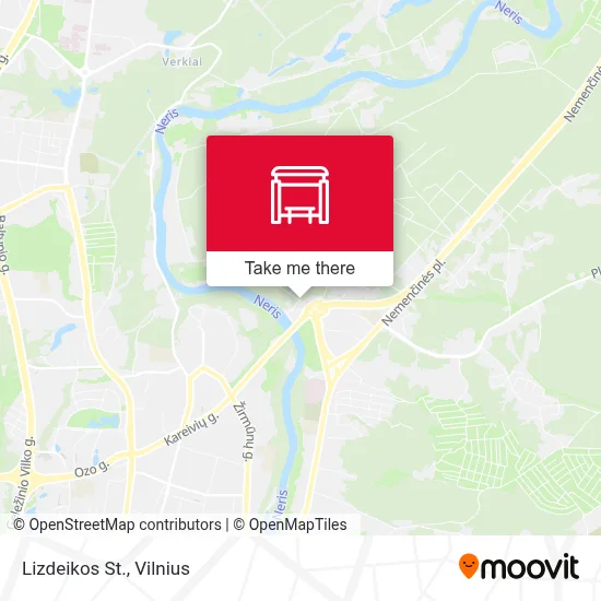 Lizdeikos St. map