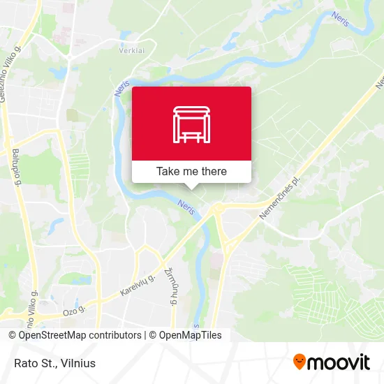Rato St. map