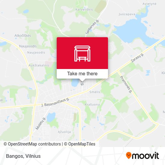 Карта Bangos