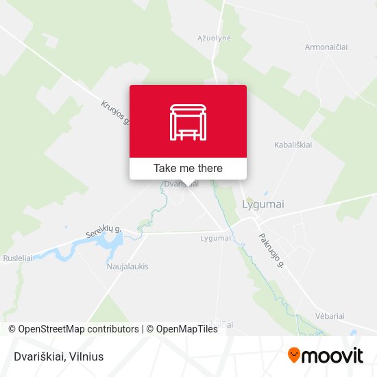 Карта Dvariškiai