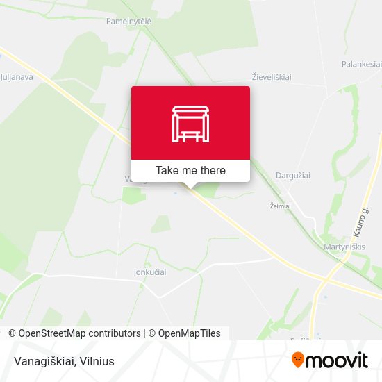Карта Vanagiškiai