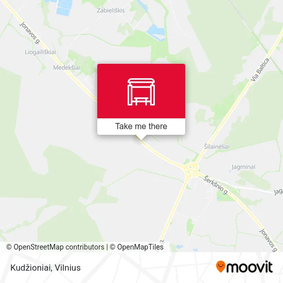Карта Kudžioniai