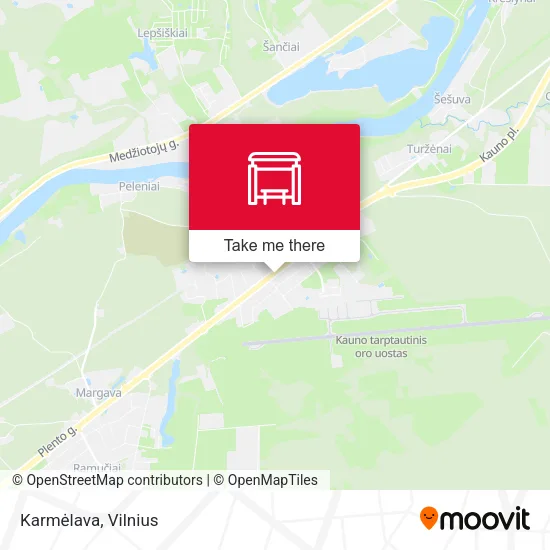 Карта Karmėlava