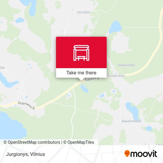 Карта Jurgionys