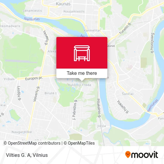 Карта Vilties G. A