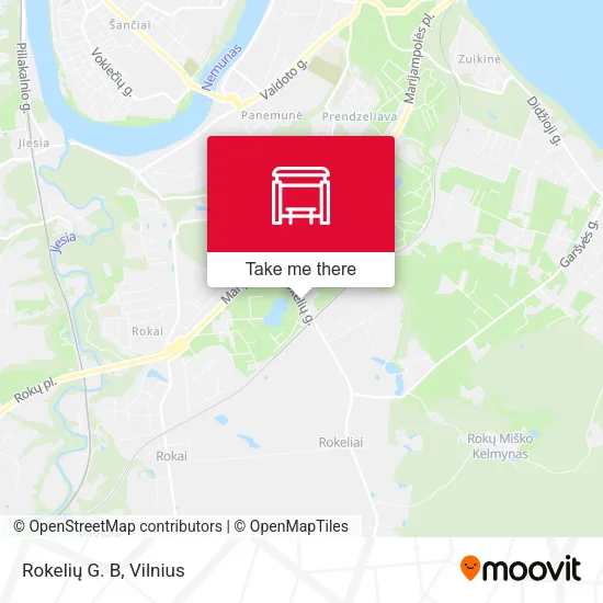 Карта Rokelių G. B