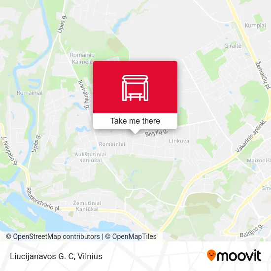 Карта Liucijanavos G. C