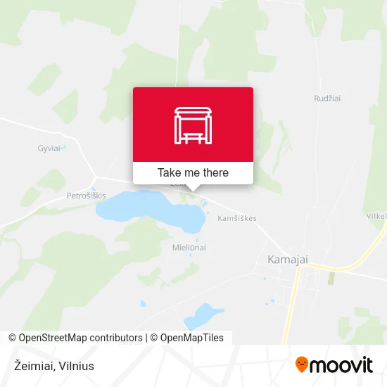 Карта Žeimiai