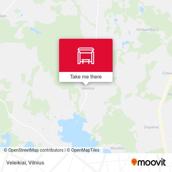 Карта Veleikiai