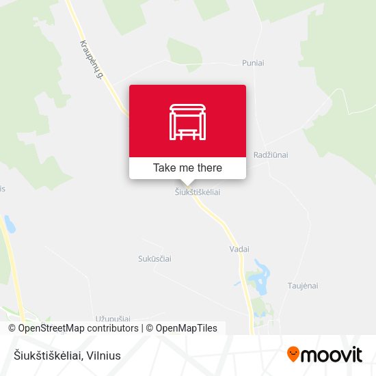 Карта Šiukštiškėliai