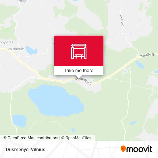 Карта Dusmenys