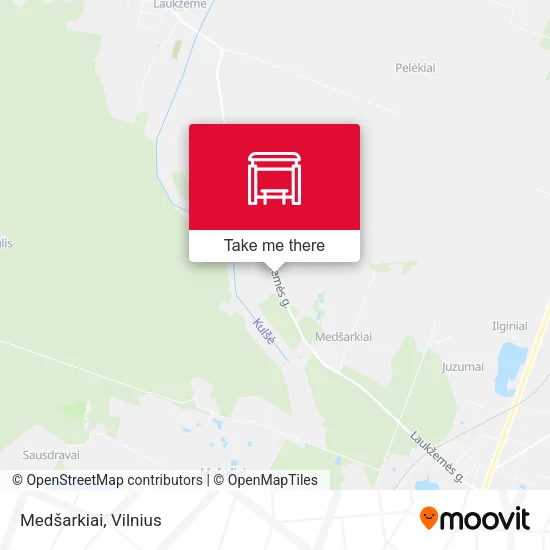 Карта Medšarkiai
