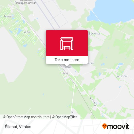 Карта Šilenai