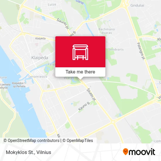 Mokyklos St. map