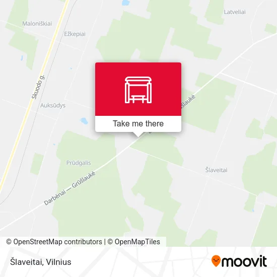 Карта Šlaveitai