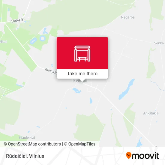 Карта Rūdaičiai