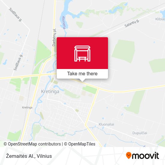 Карта Žemaitės Al.