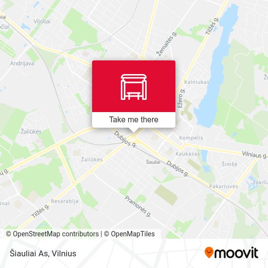 Карта Šiauliai As