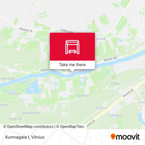 Карта Kurmagala I