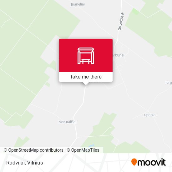 Карта Radvilai