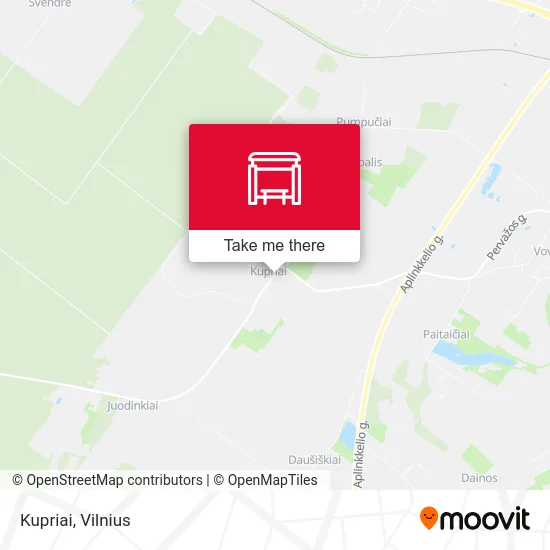 Карта Kupriai