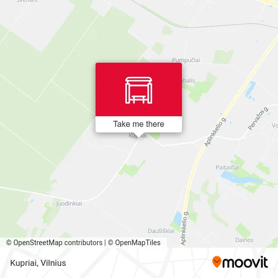 Карта Kupriai