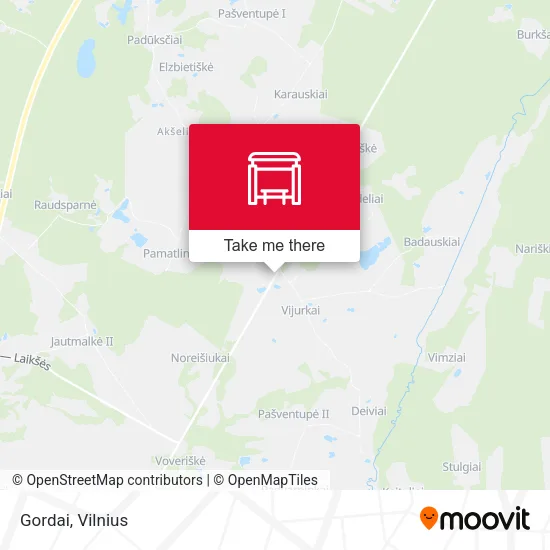 Карта Gordai