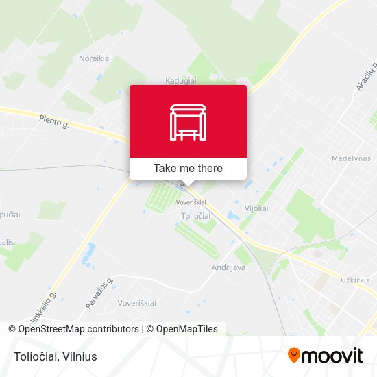 Карта Toliočiai