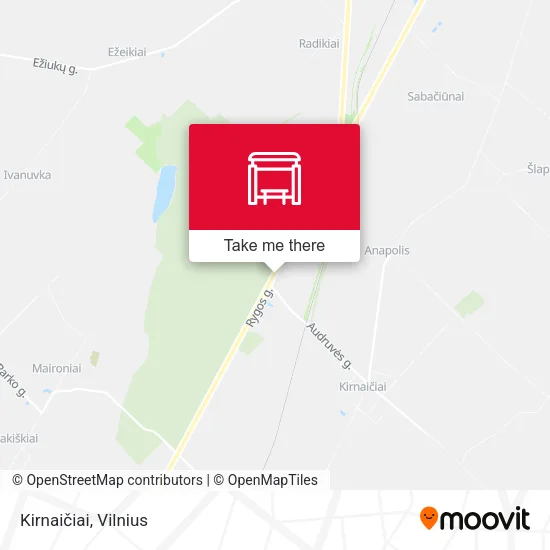Карта Kirnaičiai