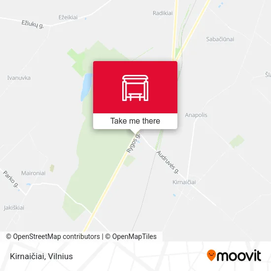 Карта Kirnaičiai
