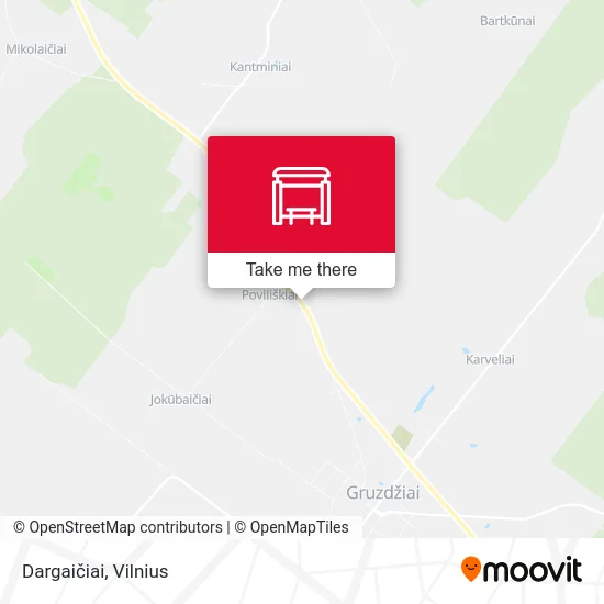 Карта Dargaičiai