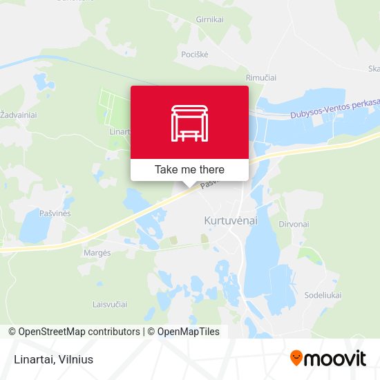 Карта Linartai