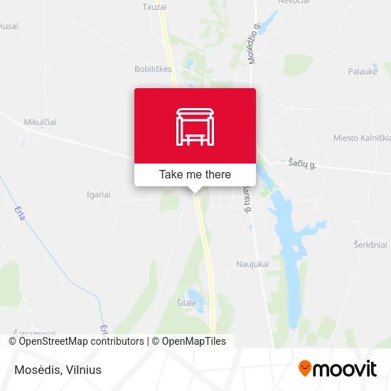 Карта Mosėdis