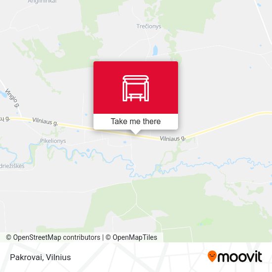 Карта Pakrovai