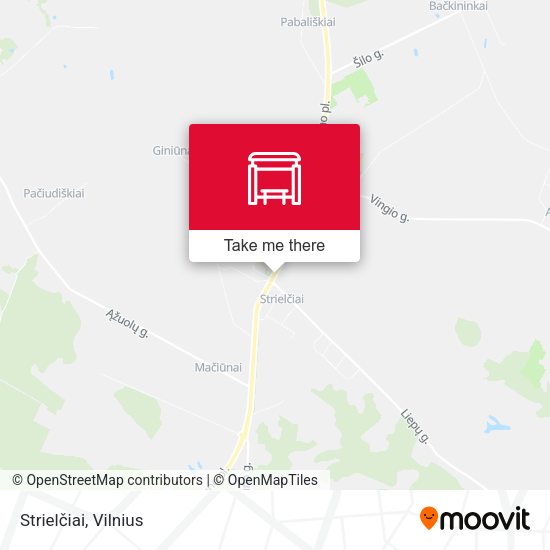 Карта Strielčiai