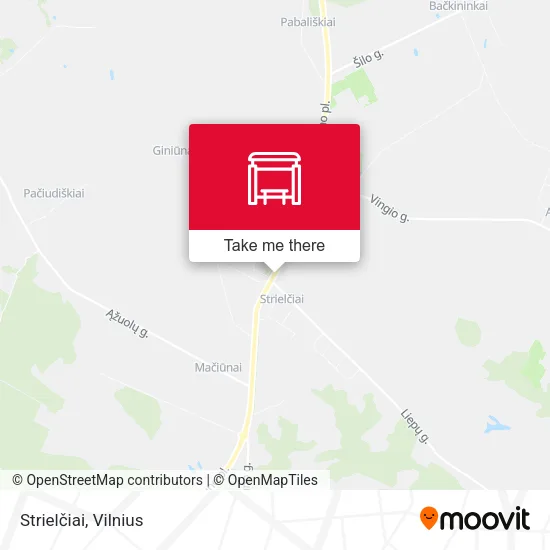 Карта Strielčiai