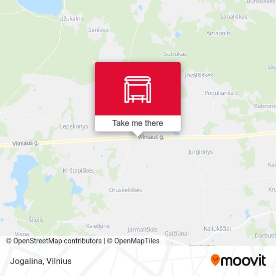 Карта Jogalina
