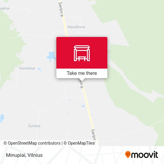 Карта Minupiai