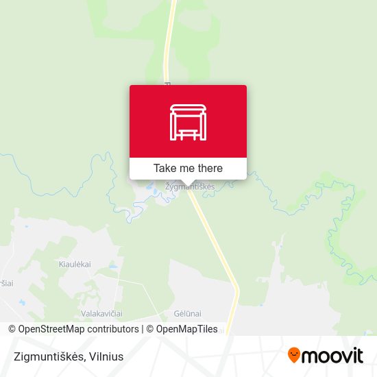 Карта Zigmuntiškės
