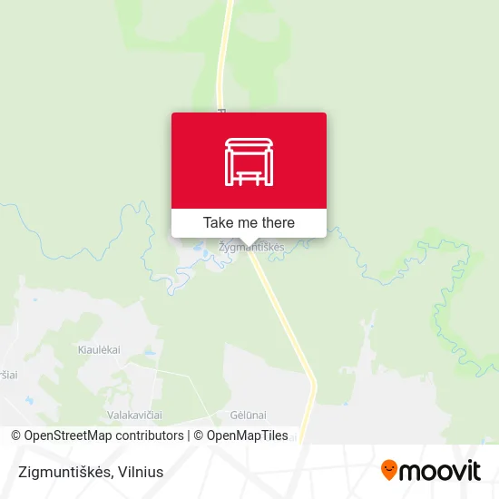 Карта Zigmuntiškės